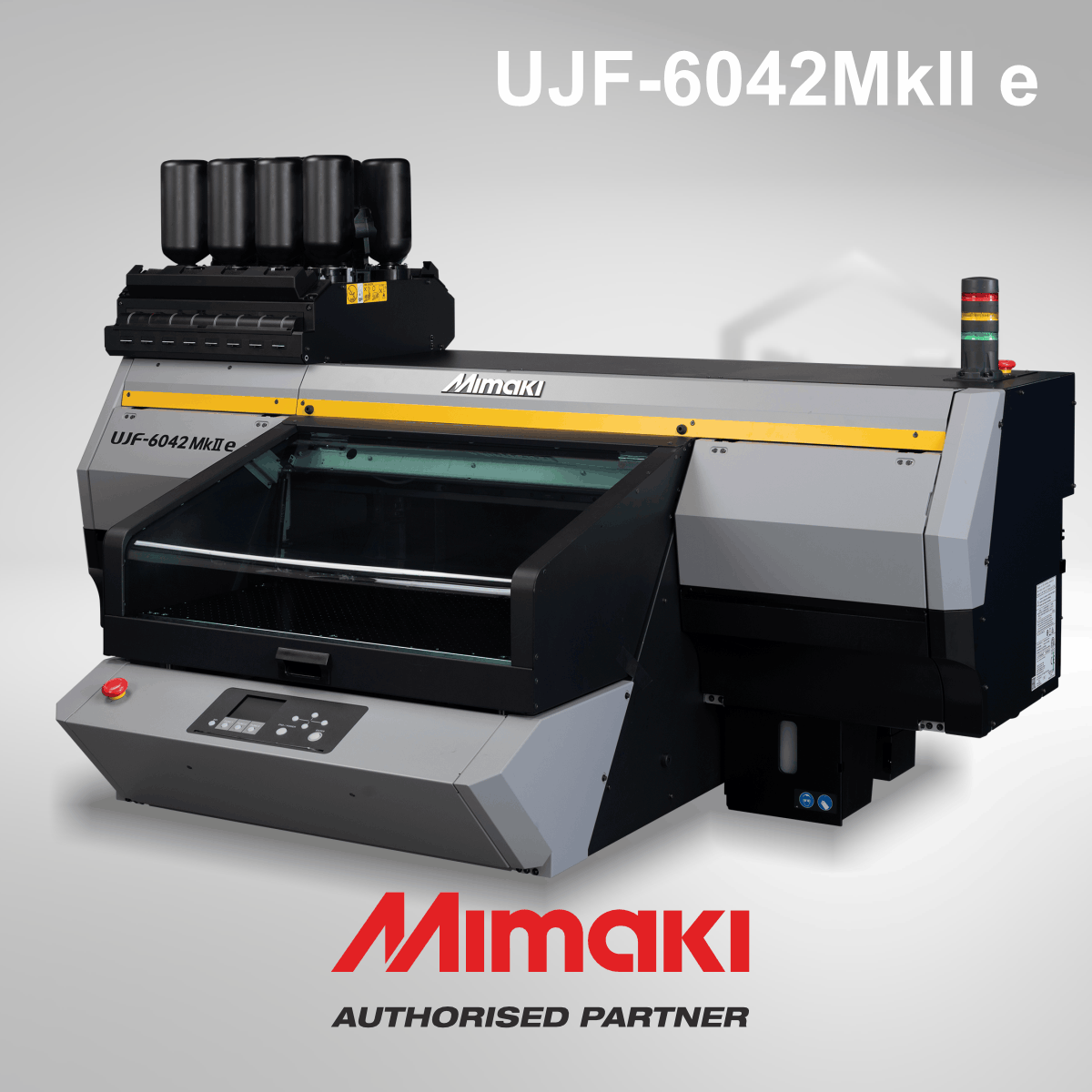 Mimaki UJF-6042MkIIe seitlich von vorne