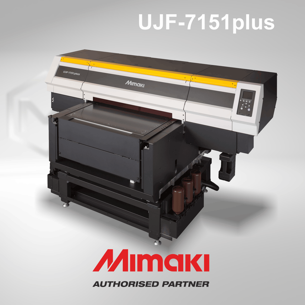 Mimaki UJF‑7151plus seitlich von vorne