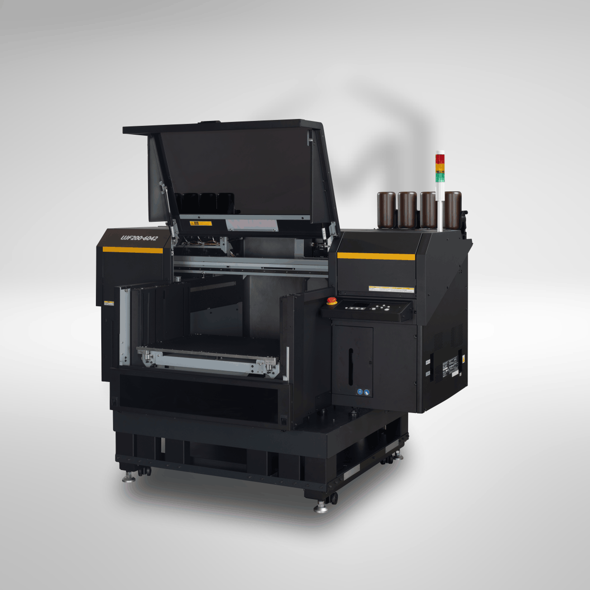 Mimaki UJF200 Serie seitlich mit offener Topklappe